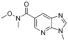 N-Methoxy-N,3-dimethyl-3H-imidazo[4,5-b]pyridine-6-carboxamide CAS#: 1186310-78-0