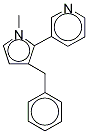 N-Methyl-2-(3-pyridyl)-3-benzyl-pyrrole CAS#: 1246819-00-0