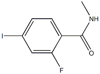 N-Methyl-2-fluoro-4-iodobenzamide CAS#: 1351185-56-2