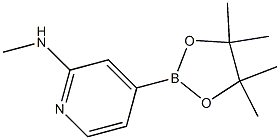 N-Methyl-4-(4,4,5,5-tetraMethyl-1,3,2-dioxaborolan-2-yl)pyridin-2-aMine CAS#: 1350913-08-4