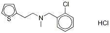 N-Methyl-N-[2-chlorobenzyl)]-2-thiopheneethanaMine Hydrochloride CAS#: 1346604-98-5