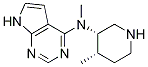 N-Methyl-N-((3S,4S)-4-Methylpiperidin-3-yl)-7H-pyrrolo[2,3-d]pyriMidin-4-aMine CAS#: 1260614-73-0