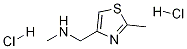 N-Methyl(2-Methylthiazol-4-yl)MethanaMine dihydrochloride CAS#: 1185668-03-4