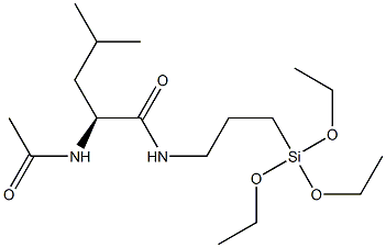 N-(N-ACETYLLEUCYL)-3-AMINOPROPYLTRIETHOXYSILANE CAS#: 1367348-25-1