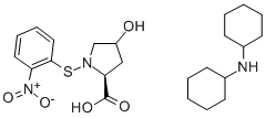 N-O-NITROPHENYLSULFENYL-L-HYDROXYPROLINE DI(CYCLOHEXYL)AMMONIUM SALT CAS#: 7675-54-9