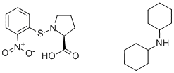 N-O-NITROPHENYLSULFENYL-L-PROLINE DI(CYCLOHEXYL)AMMONIUM SALT CAS#: 7675-53-8