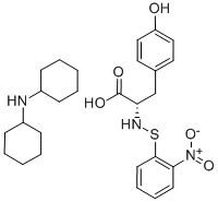 N-O-NITROPHENYLSULFENYL-L-TYROSINE DI(CYCLOHEXYL)AMMONIUM SALT CAS#: 7675-56-1