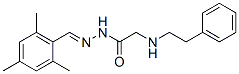 N-Phenethylglycine N2-(2,4,6-trimethylbenzylidene) hydrazide CAS#: 72606-28-1