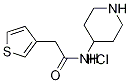 N-Piperidin-4-yl-2-thiophen-3-yl-acetaMide hydrochloride, 98+% C11H17ClN2OS, 分子量 260.83 CAS#: 1185307-09-8