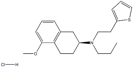 N-Propyl-N-[(2S)-1,2,3,4-tetrahydro-5-methoxy-2-naphthalenyl]-2-thiopheneethanamine hydrochloride CAS#: 1232344-37-4