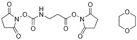 N-SucciniMidoxycarbonyl--alanine N-SucciniMidyl Ester 1,4- Dioxane coMplex CAS#: 1215667-16-5