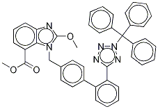 N-Trityl Candesartan Methyl Ester Methoxy Analogue CAS#: 1246815-58-6