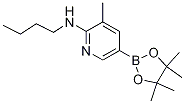 N-butyl-3-Methyl-5-(4,4,5,5-tetraMethyl-1,3,2-dioxaborolan-2-yl)pyridin-2-aMine CAS#: 1353718-21-4