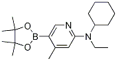 N-cyclohexyl-N-ethyl-4-Methyl-5-(4,4,5,5-tetraMethyl-1,3,2-dioxaborolan-2-yl)pyridin-2-aMine CAS#: 1353718-79-2