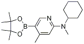 N-cyclohexyl-N,4-diMethyl-5-(4,4,5,5-tetraMethyl-1,3,2-dioxaborolan-2-yl)pyridin-2-aMine CAS#: 1353718-45-2
