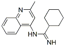 N-(cyclohexylcarbonimidoyl)-2-methylquinolin-4-amine CAS#: 71079-18-0