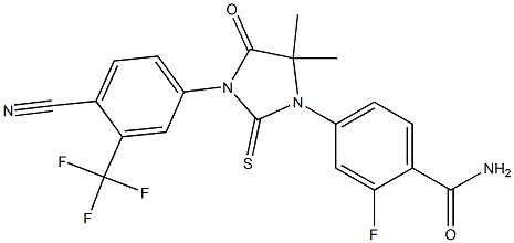 N-desMethyl EnzalutaMide CAS#: 1242137-16-1