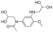 N-(dihydroxyethyl)-N-[3-[(dihydroxyethyl)amino]-4-methoxyphenyl]acetamide CAS#: 71617-27-1