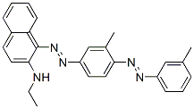N-ethyl-1-[[3-methyl-4-[(3-methylphenyl)azo]phenyl]azo]naphthalen-2-amine CAS#: 71619-13-1