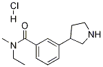 N-ethyl-N-methyl-3-(pyrrolidin-3-yl)benzamide hydrochloride CAS#: 1223748-27-3