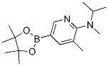 N-isopropyl-N,3-diMethyl-5-(4,4,5,5-tetraMethyl-1,3,2-dioxaborolan-2-yl)pyridin-2-aMine CAS#: 1353718-18-9
