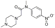 N-methyl-2-(4-methylpiperazin-1-yl)-N-(4-nitrophenyl)acetamide CAS#: 1139453-98-7