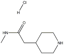 N-methyl-2-piperidin-4-ylacetamide hydrochloride CAS#: 70724-80-0