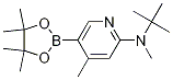 N-tert-butyl-N,4-diMethyl-5-(4,4,5,5-tetraMethyl-1,3,2-dioxaborolan-2-yl)pyridin-2-aMine CAS#: 1350559-16-8