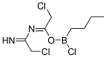N1-[1-[(Butylchloroboryl)oxy]-2-chloroethylidene]-2-chloroethanimidamide CAS#: 70609-32-4