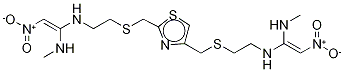 N1,N1'-[2,4-Thiazolediylbis(Methylenethio-2,1-ethanediyl)]bis(N'-Methyl-2-nitro-1,1-ethenediaMine) CAS#: 1193434-62-6