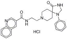 N[2-(4-Oxo-1-phenyl-1,3,8-triazaspiro[4.5]decan-8-yl)ethyl]quinoline-3-carboxamide Hydrochloride CAS#: 1158347-73-9