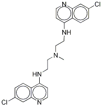 N2-(7-Chloro-4-quinolinyl)-N1-[2-[(7-chloro-4-quinolinyl)aMino]ethyl]-N1-Methyl-1,2-ethanediaMine CAS#: 1391426-22-4
