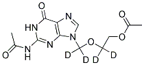 N2-ACETYL-9-(2-ACETOXYETHOXYMETHYL-D4)GUANINE CAS#: 1189728-07-1