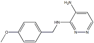 N3-(4-methoxybenzyl)pyridazine-3,4-diamine CAS#: 1245642-56-1