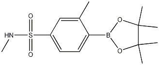 N,3-Dimethyl-4-(4,4,5,5-tetramethyl-1,3,2-dioxaborolan-2-yl)benzenesulfonamide CAS#: 1152274-54-8