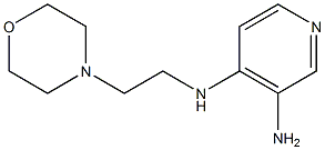 N4-(2-Morpholinoethyl)pyridine-3,4-diaMine CAS#: 1235440-71-7