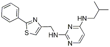 N4-isobutyl-N2-((2-phenylthiazol-4-yl)Methyl)pyriMidine-2,4-diaMine CAS#: 1262770-73-9