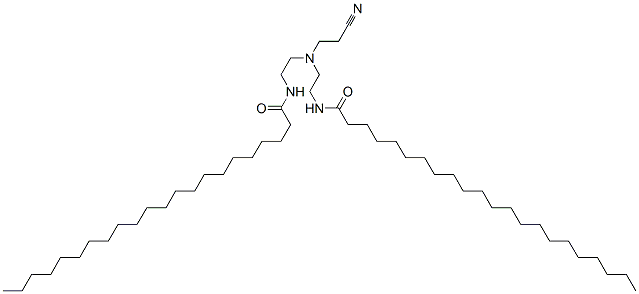 N,N'-[[(2-cyanoethyl)imino]diethylene]bisdocosanamide CAS#: 70682-70-1