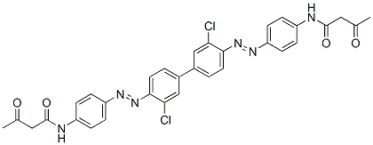 N,N'-((3,3'-Dichloro(1,1'-biphenyl)-4,4'-diyl)bis(azo-4,1-phenylene))bis(3-oxobutanamide) CAS#: 71130-18-2