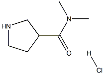 N,N-DiMethyl-3-pyrrolidinecarboxaMide HCl CAS#: 1211573-00-0