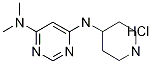 N,N-DiMethyl-N'-piperidin-4-yl-pyriMidine-4,6-diaMine hydrochloride, 98+% C11H20ClN5, 分子量 257.76 CAS#: 1185320-13-1
