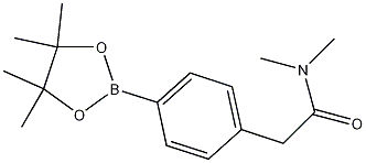 N,N-Dimethyl-2-(4-(4,4,5,5-tetramethyl-1,3,2-dioxaborolan-2-yl)phenyl)acetamide CAS#: 1256359-80-4