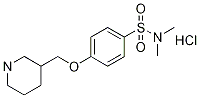 N,N-diMethyl-4-(piperidin-3-ylMethoxy)benzenesulfonaMide hydrochloride, 98+% C14H23ClN2O3S, 分子量 334.86 CAS#: 1185310-30-8