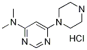 N,N-diMethyl-6-(piperazin-1-yl)pyriMidin-4-aMine hydrochloride, 98+% C10H18ClN5, 分子量 243.74 CAS#: 1185310-57-9