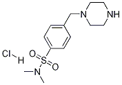 N,N-dimethyl-4-(piperazin-1-ylmethyl)benzenesulfonamide hydrochloride CAS#: 1185318-30-2