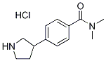 N,N-dimethyl-4-(pyrrolidin-3-yl)benzamide hydrochloride CAS#: 1223748-40-0