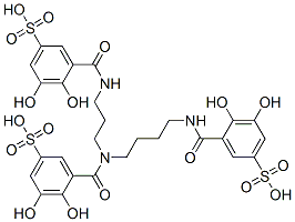 N,N',N''-tris(2,3-dihydroxy-5-sulfobenzoyl)-1,5,10-triazadecane CAS#: 71659-79-5