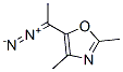 Oxazole, 5-(1-diazoethyl)-2,4-dimethyl- (9CI) CAS#: 72591-39-0