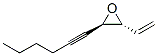 Oxirane, 2-ethenyl-3-(1-hexynyl)-, trans- (9CI) CAS#: 72206-17-8