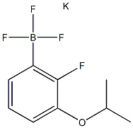 POTASSIUM (2-FLUORO-3-ISOPROPOXYPHENYL)TRIFLUOROBORATE CAS#: 1073468-36-6